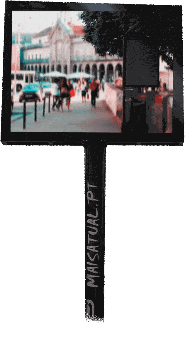 Publicidade em Ecr&atilde; LED